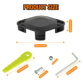 HUAREW ACFHRL2 blade set with twenty blades enables faster weed clearing