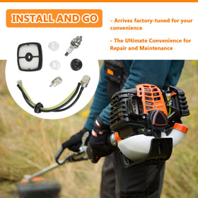 HUAREW tune-up kit packaging ready for DIY service on Echo equipment