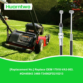 Huarntwo Honda-compatible throttle cable close-up, premium quality for reliable control.