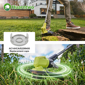 Spool cap design protects line and reduces jams.