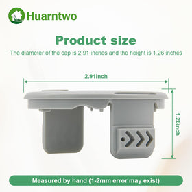 Huarntwo 5-pack spool caps for Ryobi trimmers.