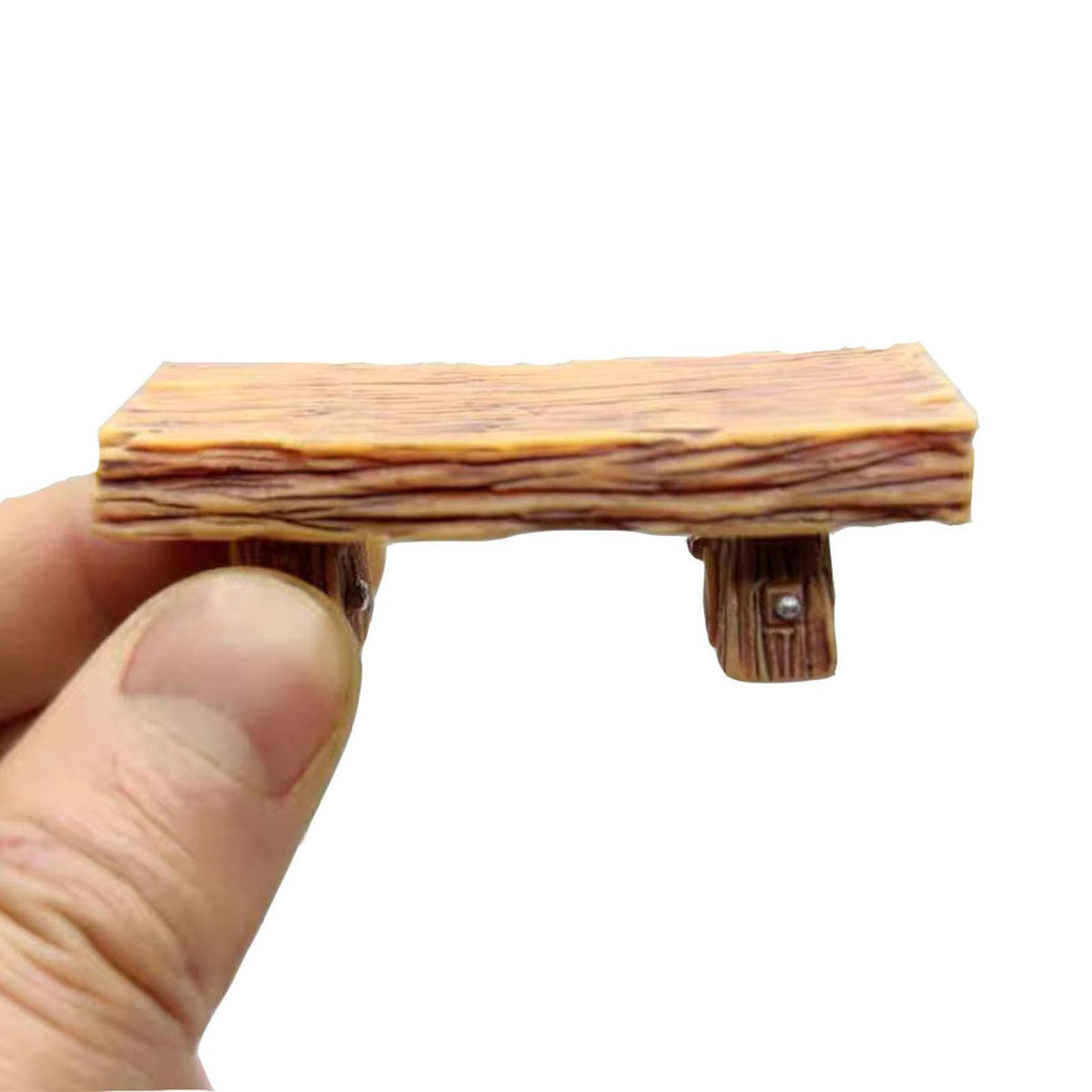HUAXIUZH 5-piece resin bench set demonstrates easy decorating options.