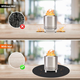 Huchiz versatile mat doubles as a small grill or air fryer mat.