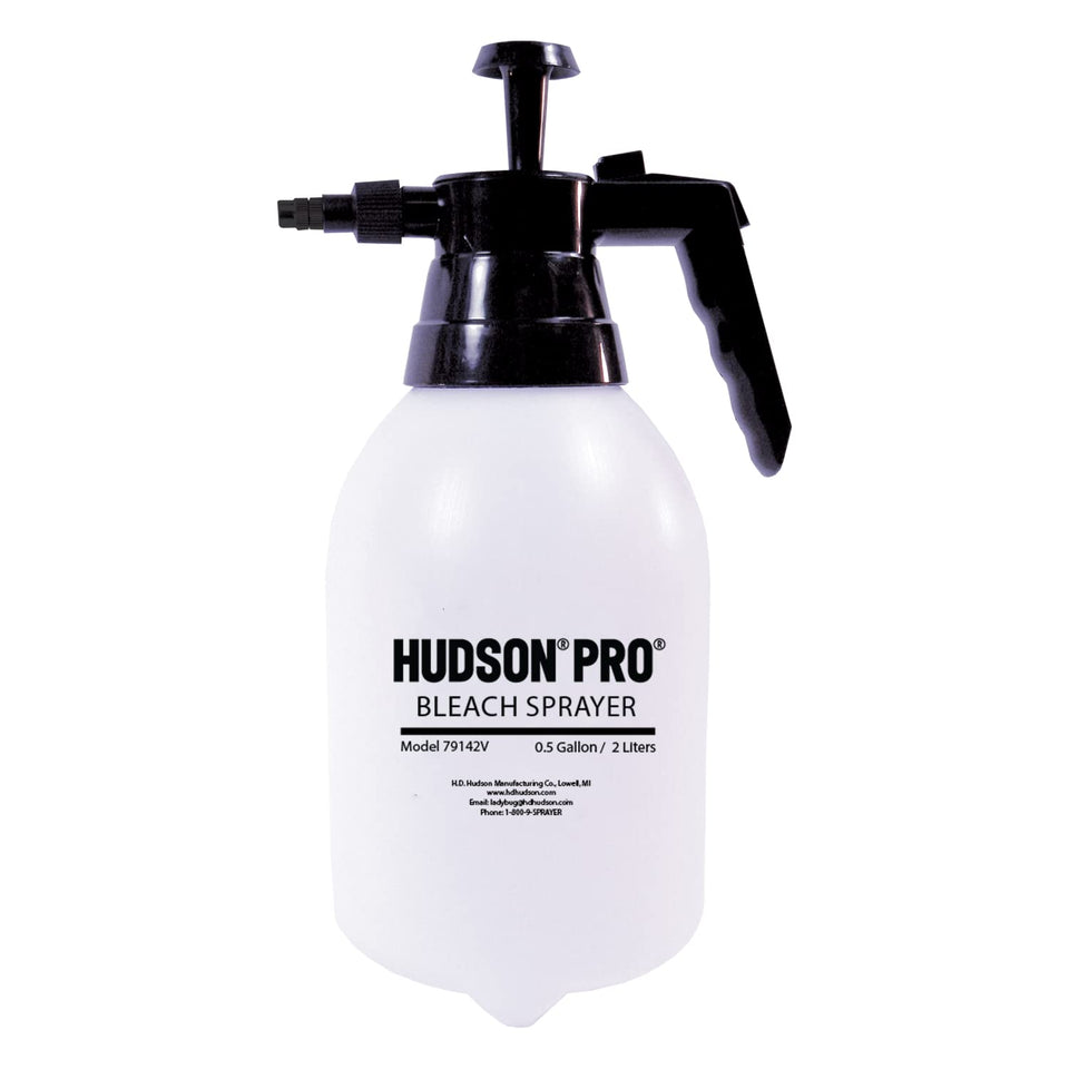 Hudson Pro 0.5-gallon handheld sprayer with ergonomic handle for comfortable continuous spraying.