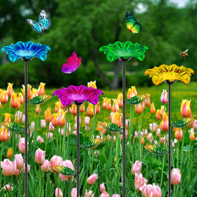 HUFAND leaf shaped cups offer shallow water for bees and butterflies