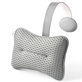 HUGABOW large pillow for hot tub cover delivers plush neck support during spa with quick-dry benefits