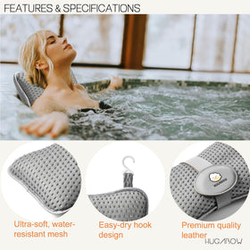 HUGABOW stability system image highlights enhanced stability for worry-free relaxation