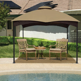 Hugline packaged replacement canopy with care tips for easy setup
