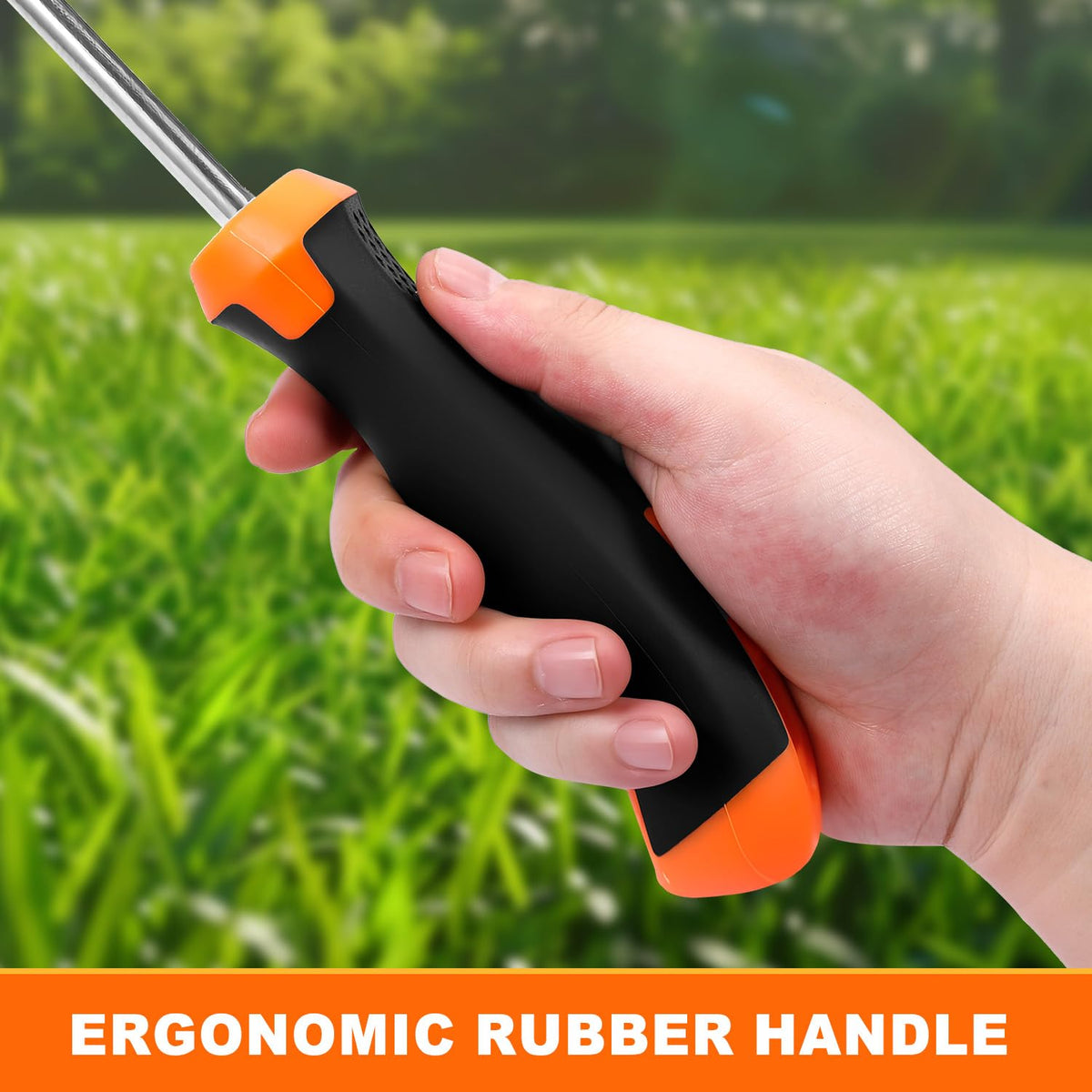 HUGOMOVA garden remover tools in action help prep soil and roots