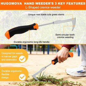 HUGOMOVA hanging hole design allows easy storage after gardening tasks
