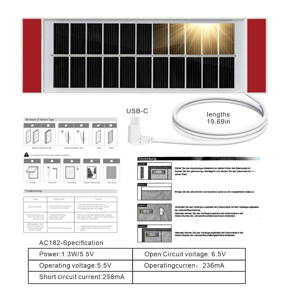 Huhua panel with magnetic bracket and adapters enables quick setup