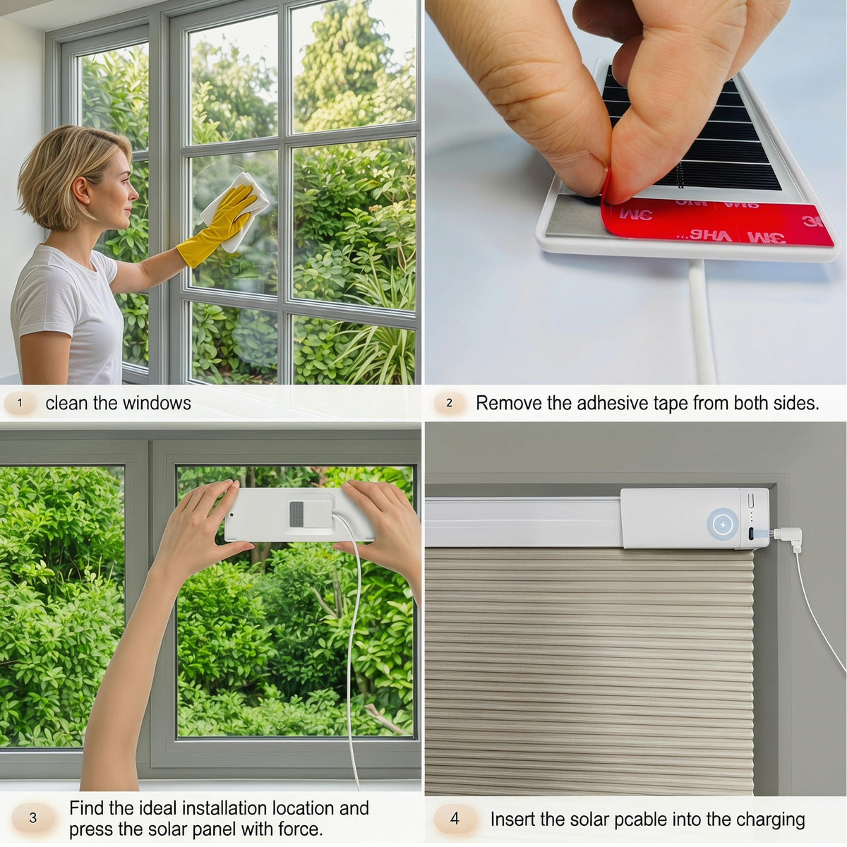 Huhua solar panel with USB-C plug enabling direct charging of a mobile device
