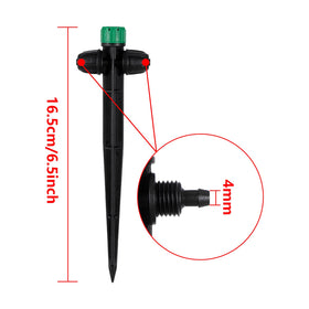 HUISUYTON 1-4 inch tubing connection provides a secure, leak-free fit.
