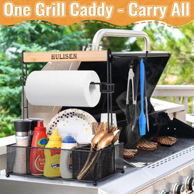 HULISEN Grill Caddy paper towel holder for quick grill cleanups.