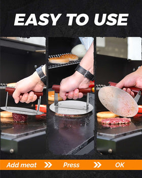 HULISEN stainless steel construction resists staining and cleans up easily.