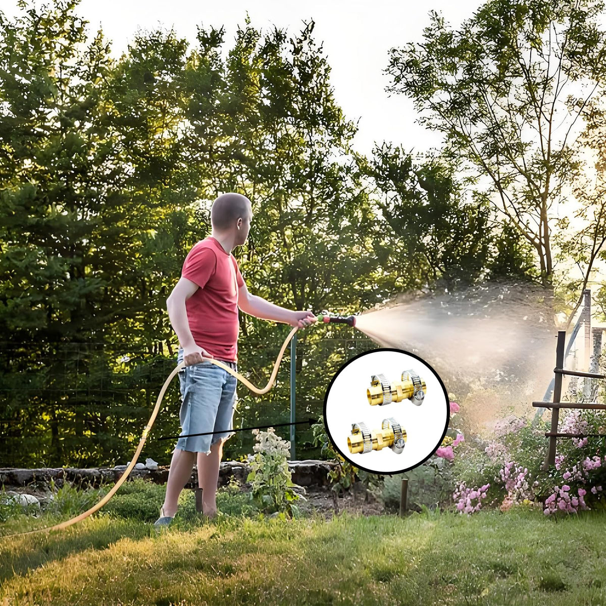 humyeam garden hose repair kit assembly enables quick DIY fixes