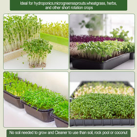 Humyoun microgreens mat packaged as a single 1-roll package