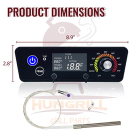 HunGrill AC03P7 packaging photo with one hot rod included
