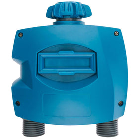 Hunter BTT app control on smartphone for Bluetooth watering schedules without WiFi.