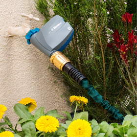 Hunter BTT manual override button ready for on-demand watering