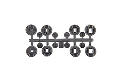Hunter Grey Low Angle Nozzle Rack for PGP-ADJ series keeps eight nozzles organized for quick setup