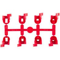 Hunter nozzle rack for PGJ series keeps nozzles organized and ready for rapid irrigation setup.
