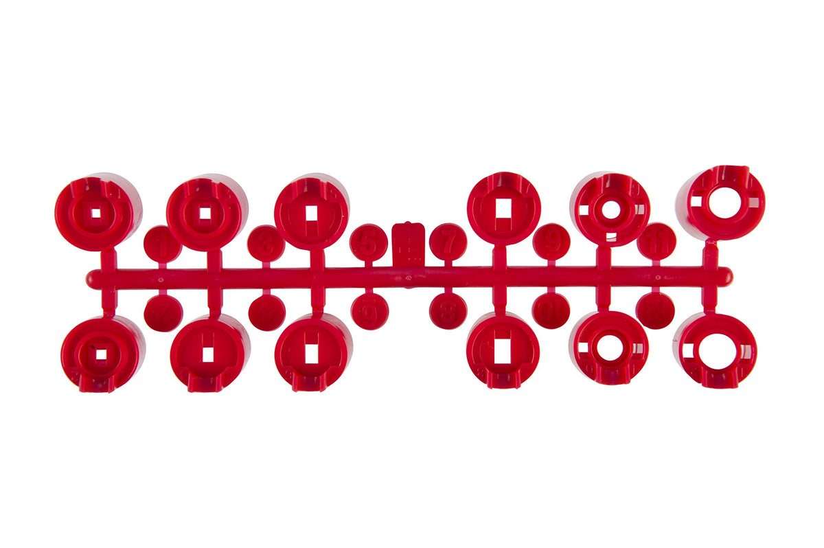 Hunter nozzle tree set demonstrates customizable spray options for varied landscape needs.