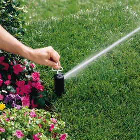 Hunter PGP-adj 6-pack box highlights value pack for larger lawn installations.