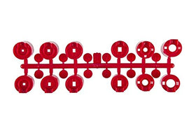 Hunter PGP-ADJ rotor compatibility with red nozzle rack for even watering.