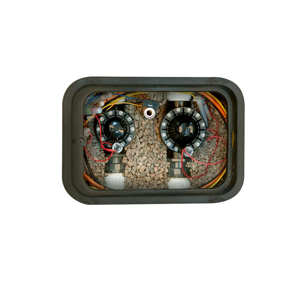 Hunter PGV valve flow-control feature enabling precise zone management.