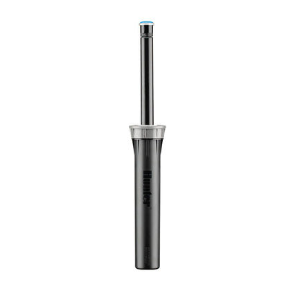 Hunter PRS40 front view showcases compact design for reliable residential irrigation.