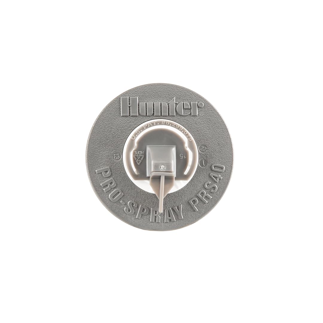 Hunter PRS40 sealed body design reduces leaks and simplifies installation.