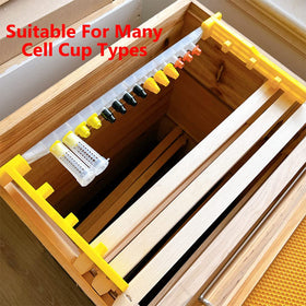 HunterBee JZBZ apiculture kit assembly aids efficient queen cell work.