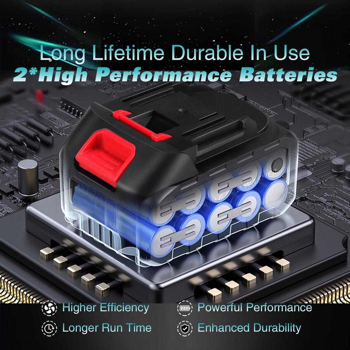 HUOJYDOWDL ultralight 1.12 lb design for one-handed use