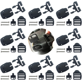 Huouo spa latch repair kit showing eight latches for secure cover closure