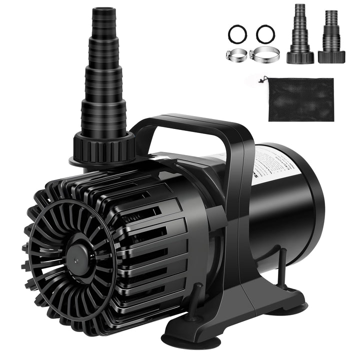 Hurmovae pond-pump-3200-gph circulates water for koi ponds and fountains