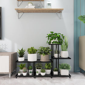 HusDream easy assembly of plant stand with no tools required