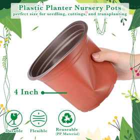 Hushee PP material pot resists cracking for long term use.