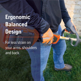 Husqvarna 110iL FLXi support wheel for precise edging and control