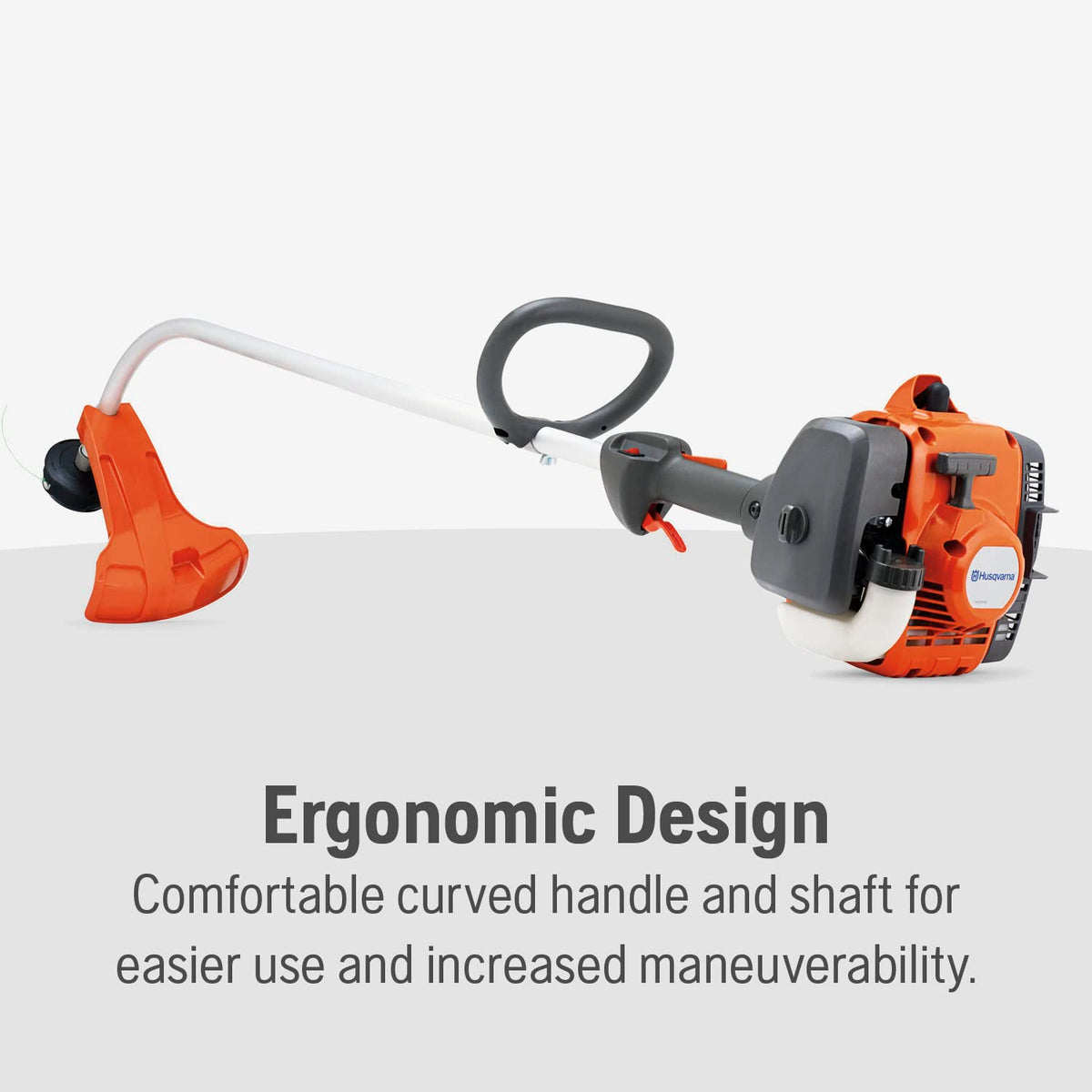Husqvarna 122C Smart Start tech for easy ignition.