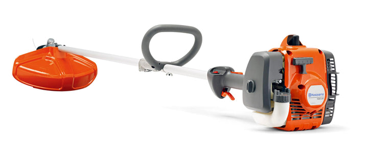 Husqvarna 122LK trimmer body highlights a lightweight build for comfortable extended use.