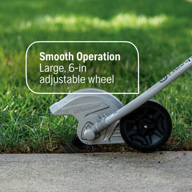 Husqvarna 122LKE attachment-ready design compatible with hedge trimmer and pole saw.
