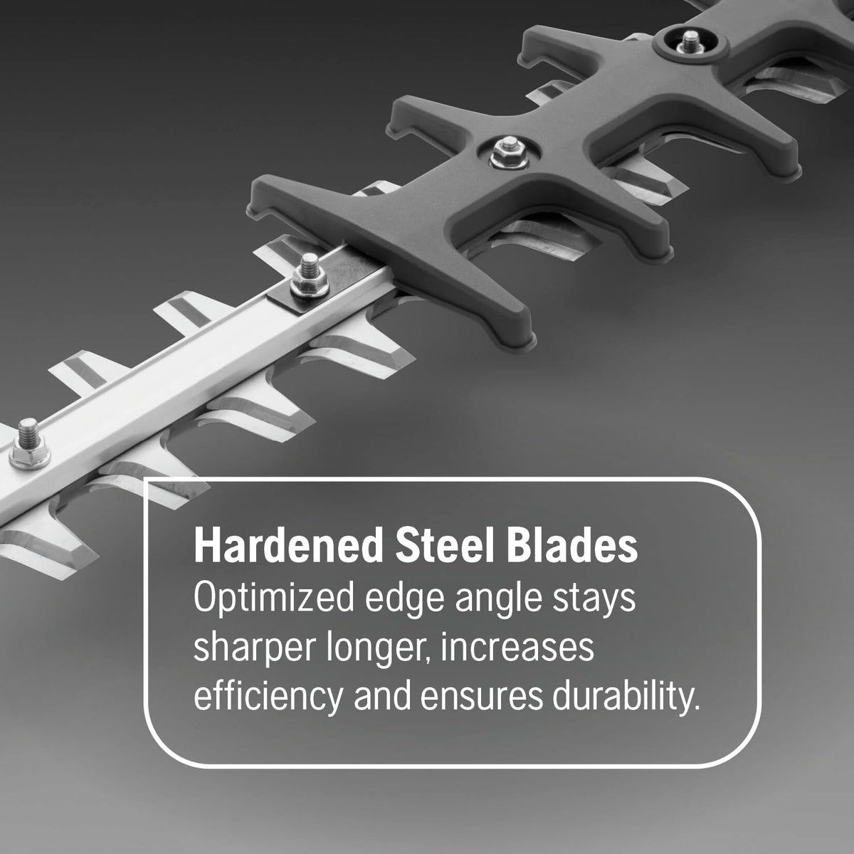 Husqvarna 322HD60 dual-action blade for efficient, durable cuts