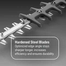 Husqvarna 322HD60 dual-action blade for efficient, durable cuts