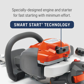 Husqvarna 322HD60 durable gearbox built for demanding yard work