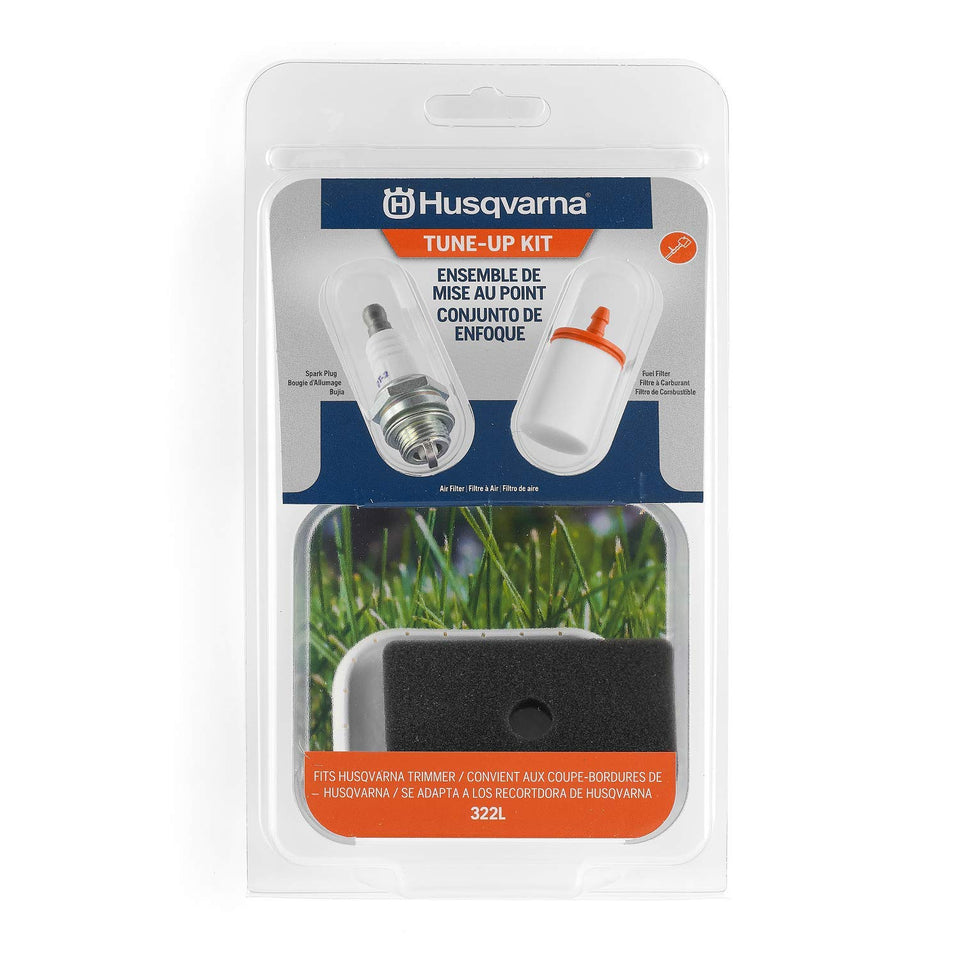 Husqvarna 322L maintenance kit fuel filter enhances engine protection