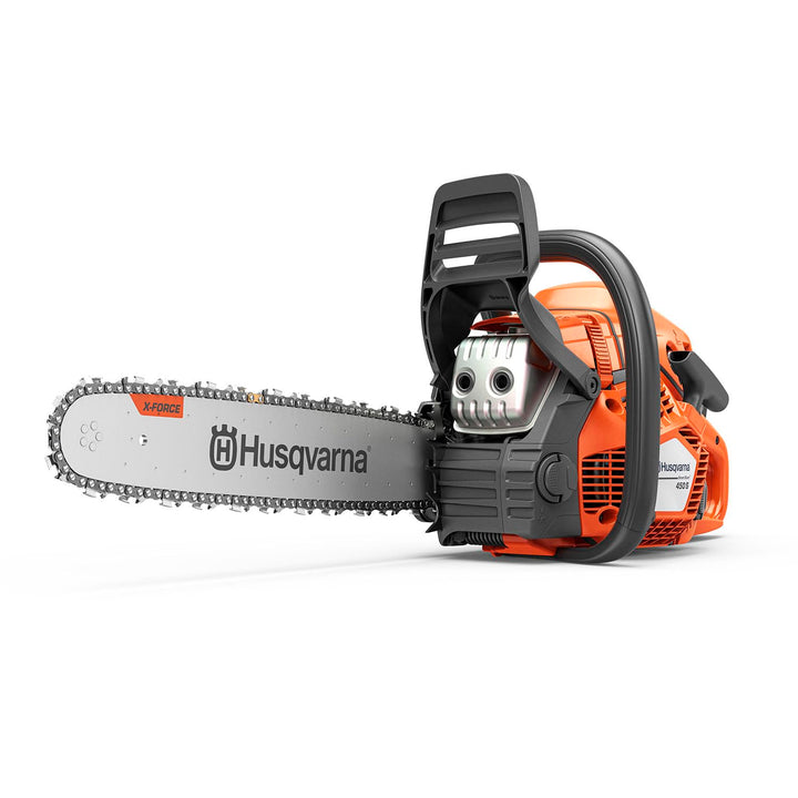 Husqvarna 450S Rancher starting system for quick outdoor use.