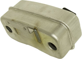Husqvarna 532149723 muffler front view for OEM replacement and durability
