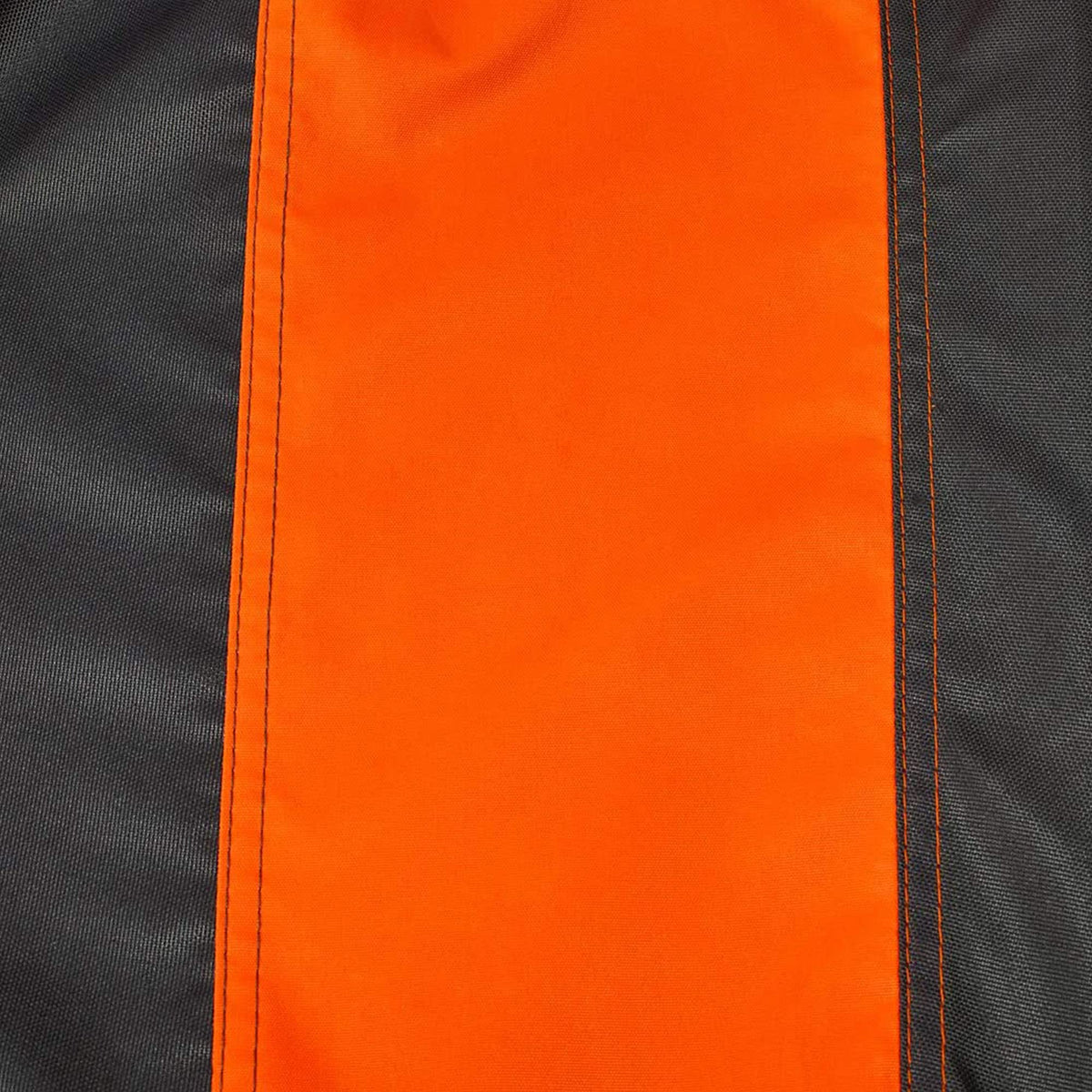 Husqvarna 54inch full-size lawn tractor cover with storage bag included demonstrates easy packing.