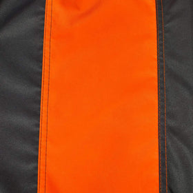 Husqvarna 54inch full-size lawn tractor cover with storage bag included demonstrates easy packing.